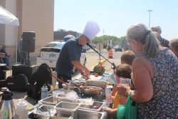 Chef Chanse demonstration Pepperfest 2023